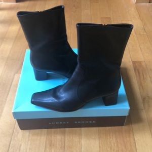 Audrey Brooke Black boots